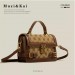MuziKai Authentic Retro -Cross-Body Square Bag, Light Luxury
